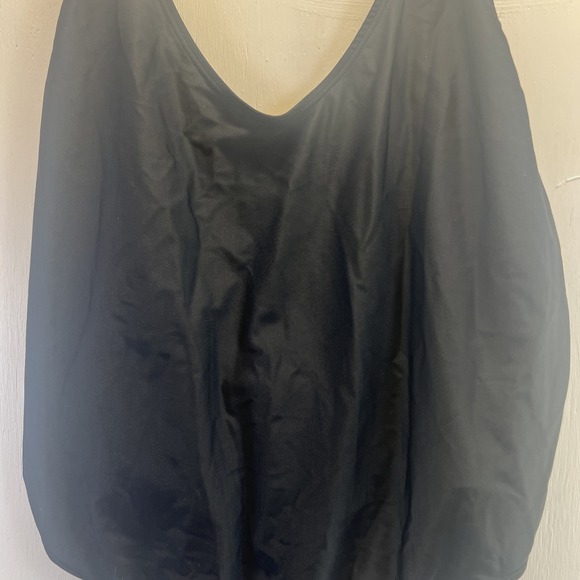 NWT Fabletics Low‎ Back One Piece Black Swimsuit 4X (22-24) - Picture 2 of 11